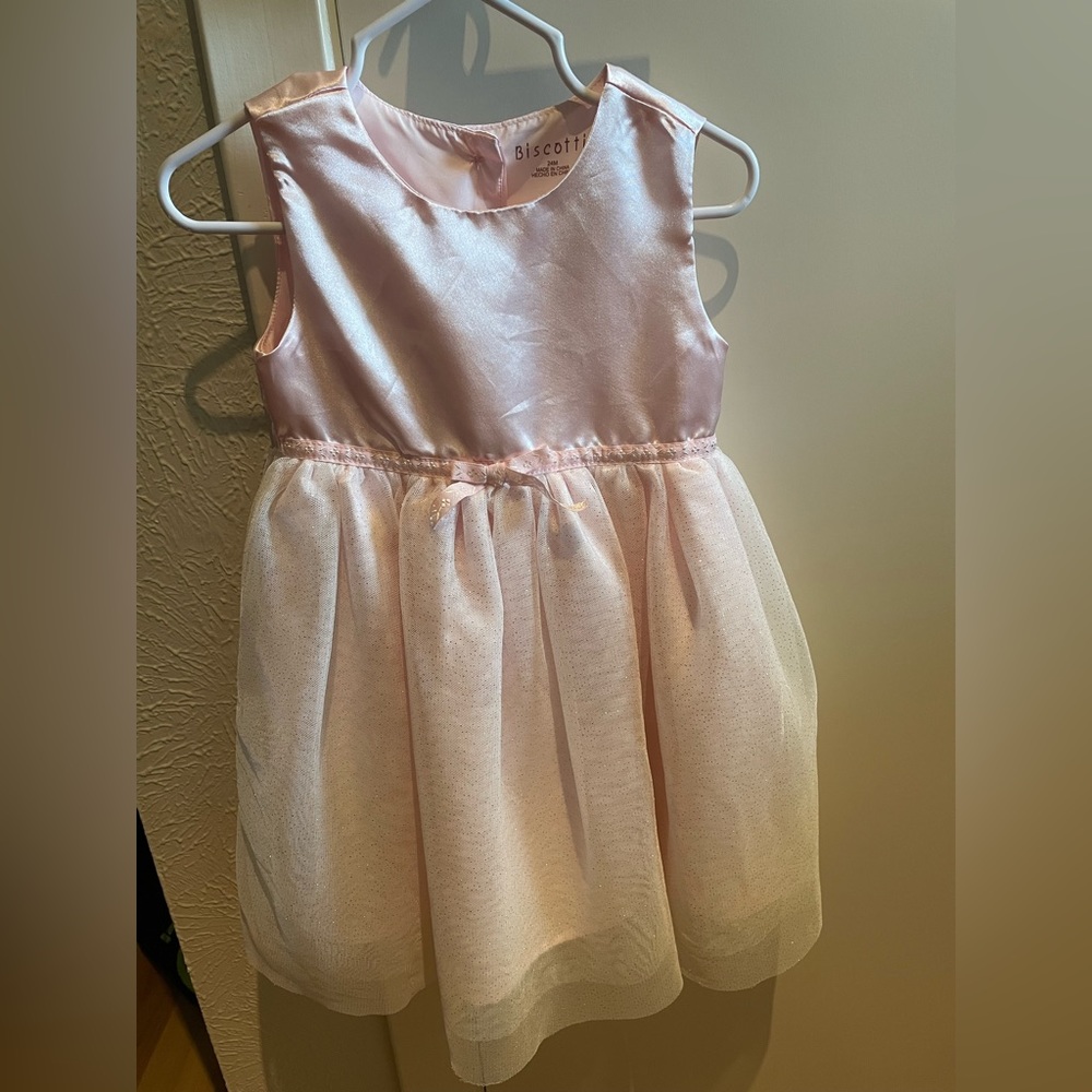 Toddler pink dress size 24 mo-2 yo